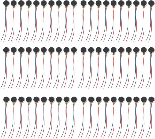 Coin Vibration Motor, Quick Response 12000±3000Rpm Coin Flat Vibrating Motor for Cellphones for Tablets