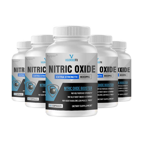 (5 Pack) Vigorous FX - Vigorous FX Nitric Oxide Booster