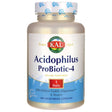 KAL Acidophilus Probiotic - 4 | for Intestinal Flora Nutritive Support | 500 Million Cfus, 4 Strains | for Men & Women | Vegetarian Capsules | 100Ct