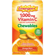 Emergen-C 1000Mg Vitamin C Dietary Supplement Chewables, Orange Blast, 40 Ct