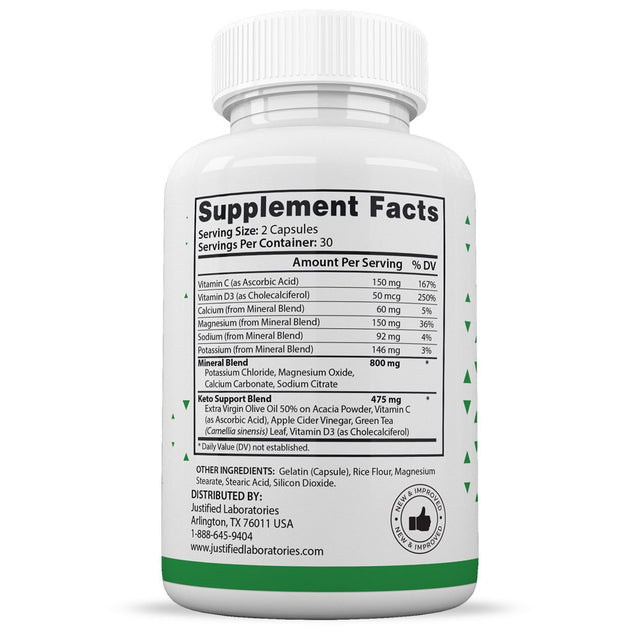 (2 Pack) Super Health Keto ACV Pills 1275Mg Alternative to Gummies Dietary Supplement 120 Capsules