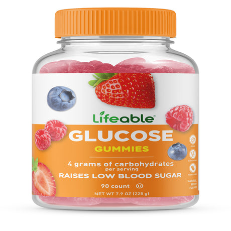 Lifeable Glucose Supplement Vitamin Gummies - 4G - 90 Gummies