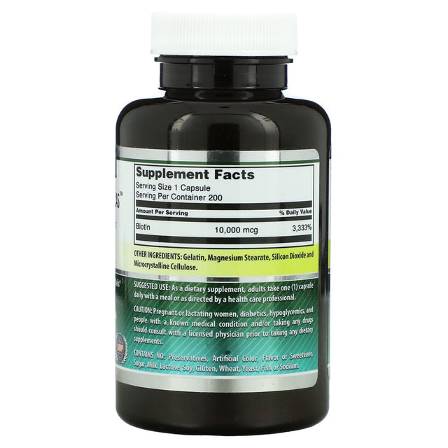 Amazing Formulas Biotin 10000 Mcg 200 Capsules