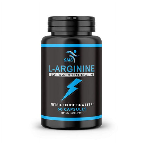 L-Arginine Extra Strength 1,000 MG Nitric Oxide & Circulation Boost -60 Capsule