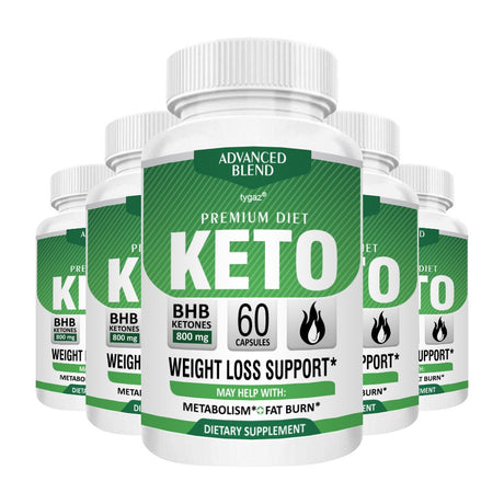 Premium Diet Keto Advanced Blend (5-Pack)