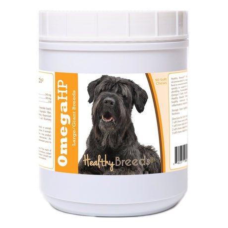 Healthy Breeds Black Russian Terrier Omega HP Fatty Acid Skin and Coat Support Soft Chews