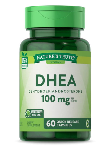 DHEA Supplement | 100Mg | 60 Capsules | Non-Gmo & Gluten Free | by Nature'S Truth