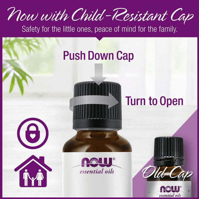 NOW Essential Oils, Nature'S Shield, Energizing Aromatherapy Scent, Blend of Pure Essential Oils, Vegan, Child Resistant Cap, 1-Ounce