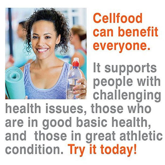 Cellfood Liquid Concentrate, 1 Oz. Bottle (Pack of 5) - Original Oxygenating Formula Containing Seaweed Sourced Minerals, Enzymes, Amino Acids, Electrolytes, Superior Absorption- Gluten Free, GMO Free