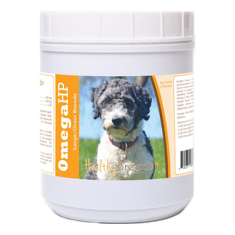 Healthy Breeds Aussiedoodle Omega HP Fatty Acid Skin and Coat Support Soft Chews