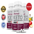 (3 Pack) Profast Keto ACV MAX Pills 1675Mg Alternative to Gummies Dietary Supplement 180 Capsules