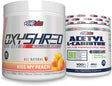 EHP Labs Non-Stim + Acetyl Bundle - Oxyshred Thermogenic Pre Workout Powder & Shredding Supplement - Acetyl L-Carnitine - Supports Natural Energy Production, Aids Metabolism, & Healthy Brain Function