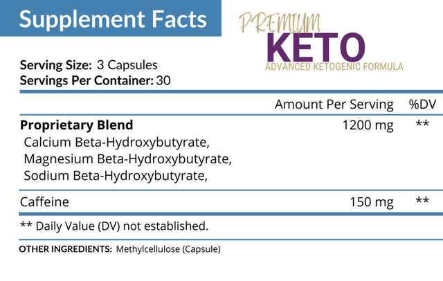 Nutriflair Keto Diet Pills 1350Mg, 90 Vegetable Capsules - Keto Advanced Exogenous Ketones Supplement Keto Pills