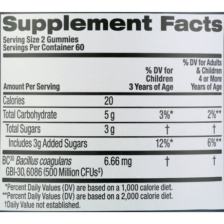 Schiff Digestive Advantage Probiotic Gummies (120 Count)