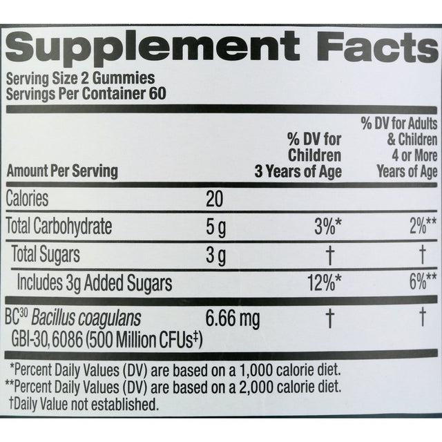 Schiff Digestive Advantage Probiotic Gummies (120 Count)