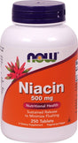 Now Foods Niacin Sustained Release -- 500 Mg - 250 Tablets