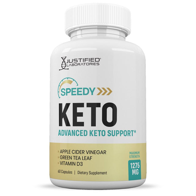 (2 Pack) Speedy Keto ACV Pills 1275Mg Alternative to Gummies Dietary Supplement 120 Capsules