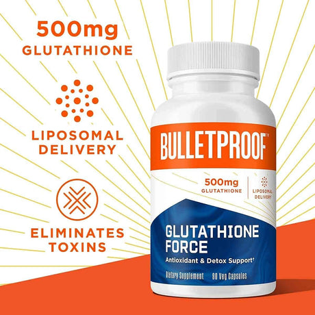 Bulletproof Immunity Bundle, Bundle and save with Immune Complex, 90 Capsules, and Glutathione Force, 90 Capsules, Antioxidants, Vitamin C, and Elderberry Kit