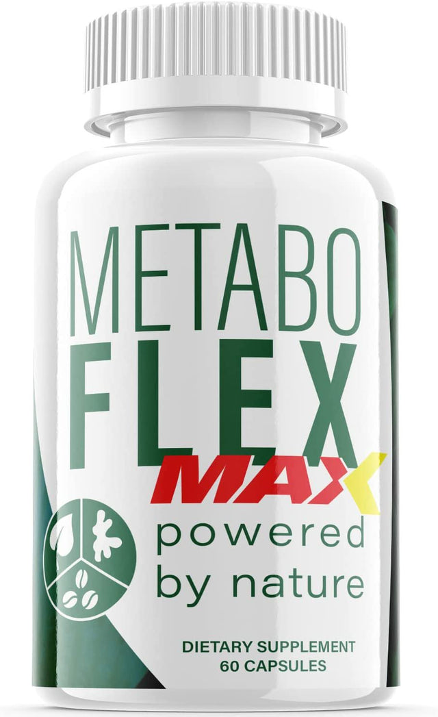 (1 Pack) Metaboflex Max - Keto Weight Loss Formula - Energy & Focus Boosting Dietary Supplements for Weight Management & Metabolism - Advanced Fat Burn Raspberry Ketones Pills - 60 Capsules