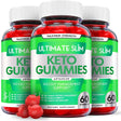 (3 Pack) Ultimate Slim Keto ACV Gummies - Supplement for Weight Loss - Energy & Focus Boosting Dietary Supplements for Weight Management & Metabolism - Fat Burn - 180 Gummies