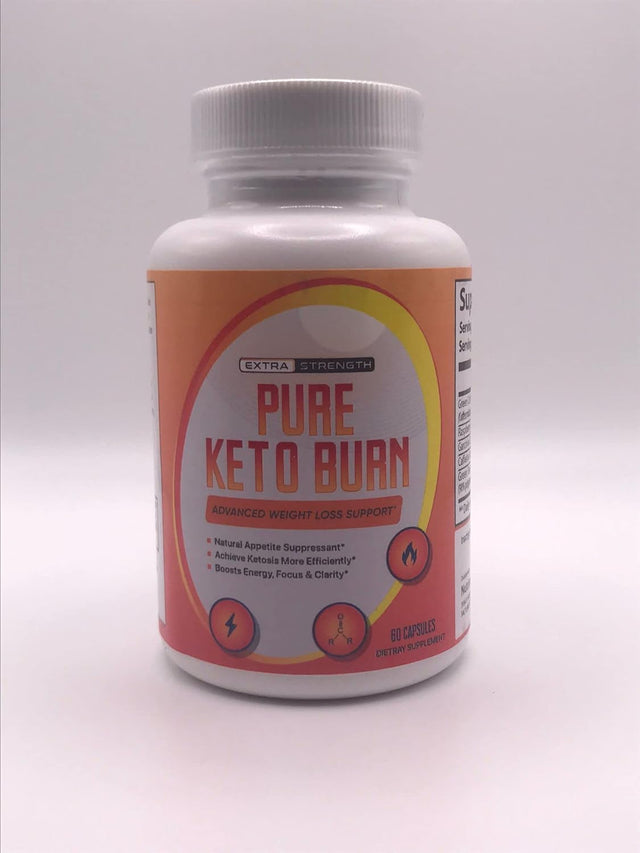 (Pack of 3) Pure Keto Burn Pills for Men and Women, Pure Keto Burn Weight Management Supplement, 180 Count, 3 Months Supply 60 Count (Pack of 3)