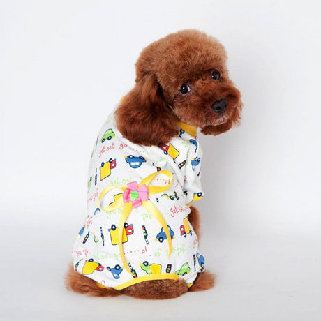 Black and Friday Deals Blueek Pet Dog Shirt Print Puppy Coat Pets Cat Warm Hooded Clothes Nightclothes