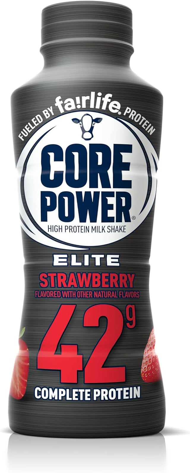 Core Power Fairlife Elite 42G High Protein Milk Shake, Ready to Drink for Workout Recovery , Strawberry, 14 Fl Oz (Pack of 1)