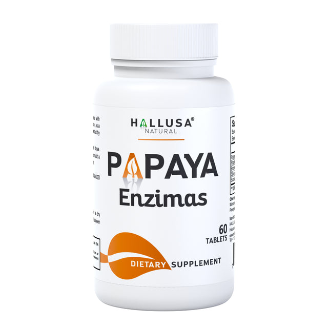 PAPAYA Enzymes - Digestive Health - Bloating and Heartburn - 60 Tab