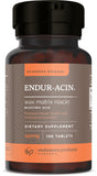 ENDUR-ACIN 250Mg Niacin - Extended Release for Optimal Absorption & Low-Flush Vitamin B-3, 100 Tablets - Non-Gmo, Vegan, Gluten Free - Endurance Products Company