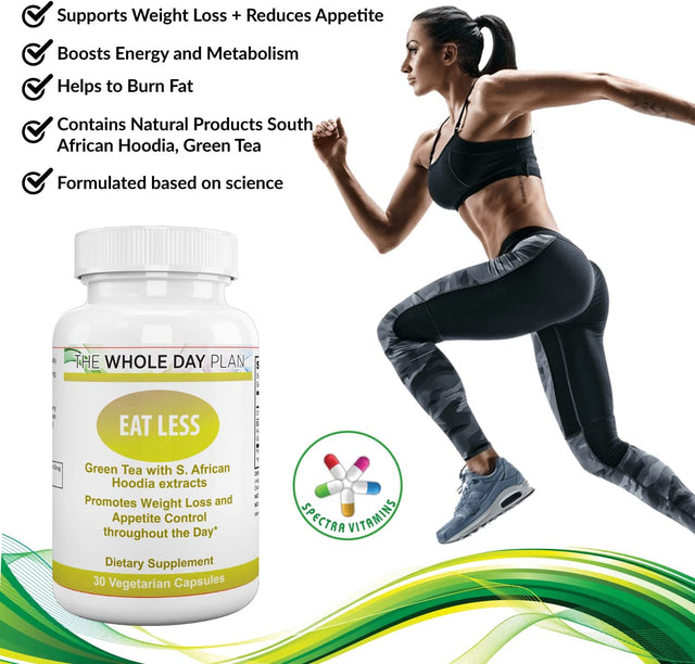 EAT Less - Weight Loss Pills for Women and Men That Works Fast - Appetite Suppressant Fat Burning Supplements for Women and Men That Work Fast - Made in USA