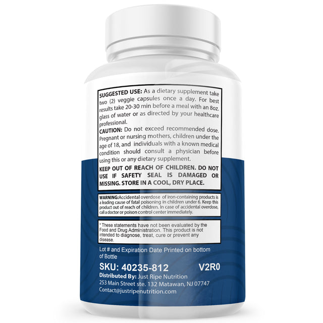 Advanced Memory Formula - Best Nootropic Brain Supplement - Memory & Focus