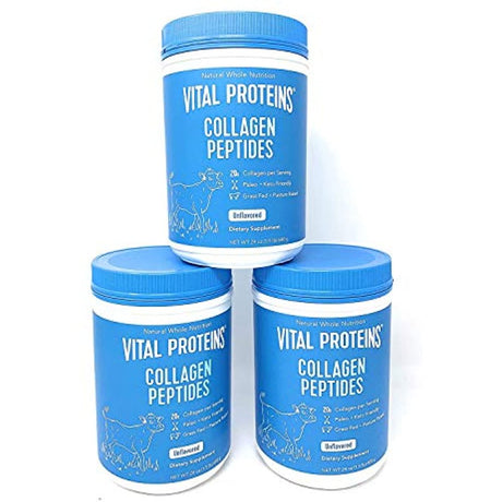 Vital Proteins Unflavored Collagen Peptides, 72 Oz with Bovine Hide Collagen Peptides Packaging May Vary