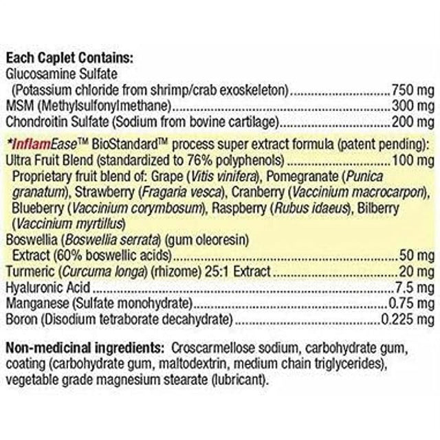 Webber Naturals Osteo Joint Ease 180 Caplets