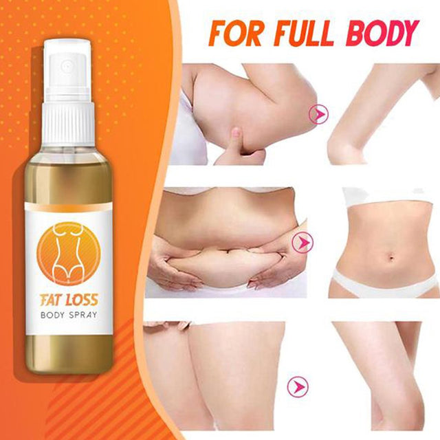 Kunyu 10Ml Slimming Essential Oil Easy to Absorb Fat Burning Skin Care anti Cellulite Oil Spray for Belly