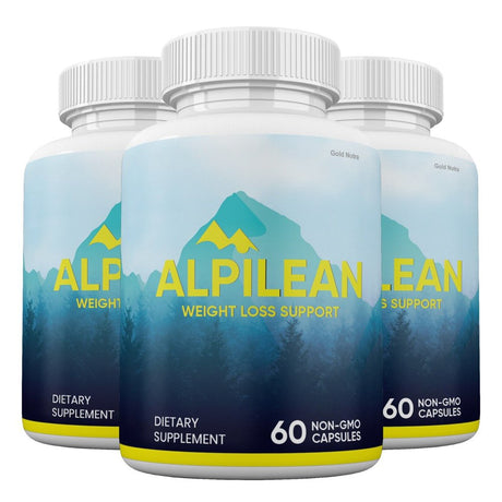 Alpilean Pills Advanced Formula Supplement Maximum Strength (3 Pack - 60 Capsule)