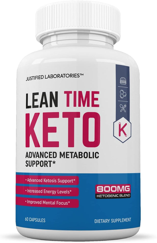 (3 Pack) Lean Time Keto Pills Includes Apple Cider Vinegar Gobhb Exogenous Ketones Advanced Ketogenic Supplement Ketosis Support for Men Women 180 Capsules