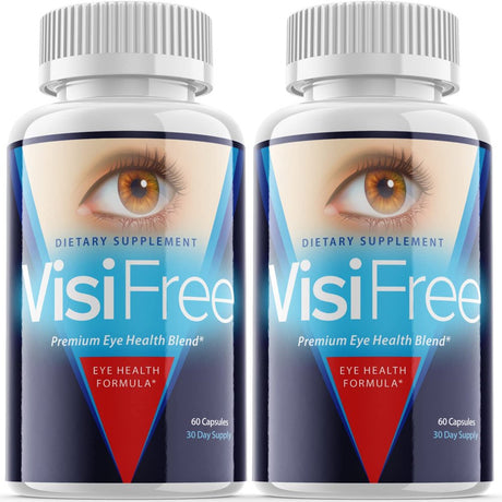 (2 Pack) Visifree - Revolutionary Advanced Vision Matrix Formula - Supports Healthy Vision - Dietary Supplement for Eyes Sight - 120 Capsules