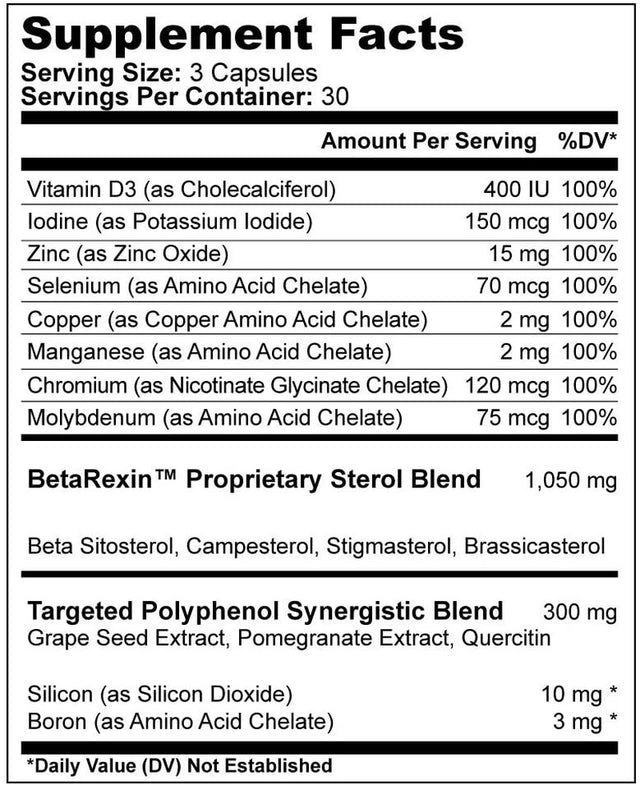 Multiphase Prostate Supplement-Featured on Larry King Investigative TV Show - over 1 Million Sold -End Nighttime Bathroom Trips, Urgency, & More. 90 Capsules