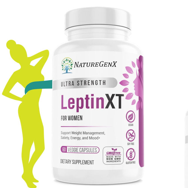 LEPTIN XT - Diet Pills That Work, Leptin Supplements for Weight Loss for Women 60 Capsule