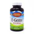 Carlson Vitamin E Gems 400 Iu - 200 Softgels