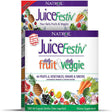 Natrol, Juicefestiv Daily Fruits & Veggies Capsules, 120 Count (Two 60 Count Bottles)