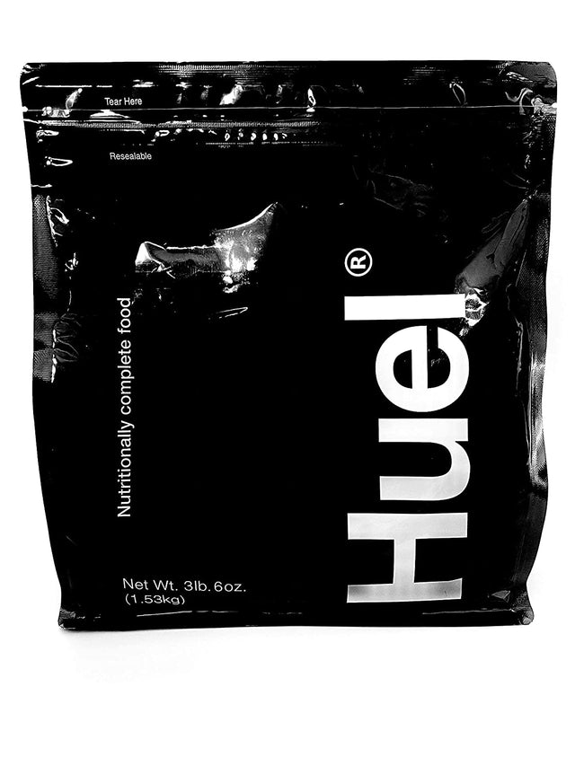 Huel Black Edition - Nutritionally Complete 100% Vegan Gluten-Free - Less Carbs More Protein - Powdered Meal (Chocolate, 1 Bag)