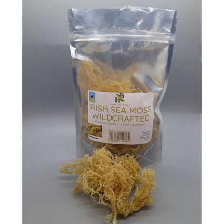 Irish Sea Moss | Saint Lucia | 100% Wildcrafted, Raw, Pure, Sundried | Makes the Best Seamoss Gel | Vitamins and Minerals Supplement for Immunity, Digestion, Metabolism, Collagen & Thyroid