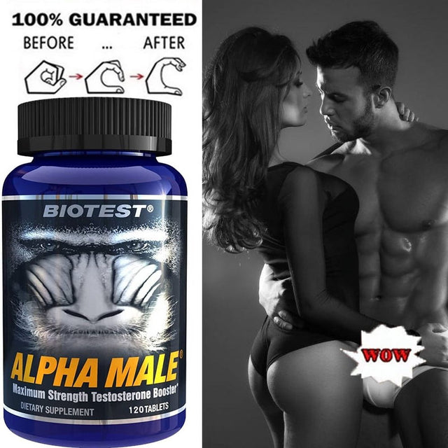 Maximum Strength Testosterone Booster Strengthens Stamina Tribulus Terrestris-120Capsules