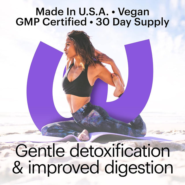 Wellthy Gentle Detox Cleanse for Bloating Relief, Gut Support & Water Loss (30 Day)