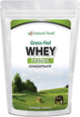 Z Natural Foods Grass-Fed Whey Protein Powder from New Zealand, Unflavoured and Undenatured Protein Powder Enriched with Vital Proteins, 100% Pure, Gluten-Free, Non-Gmo, Kosher, 1 Lb.