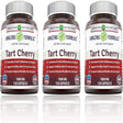 Amazing Formulas Tart Cherry Extract Capsules 1000 Mg, 120 Count (Pack of 3) (Non-Gmo,Gluten Free) - Antioxidant Support - Promotes Joint Health & a Proper Uric Acid Level Balance