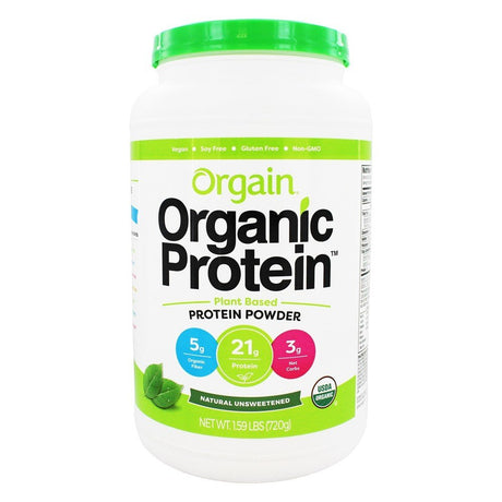 Orgain Organic Plant Based Protein Powder Hydrolyzed Collagen Powder