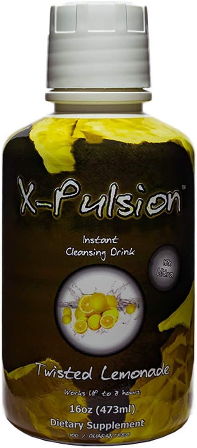 X-Pulsion by Herbal Extreme 16Oz Instant Cleansing Detox Drink Twisted Lemonade