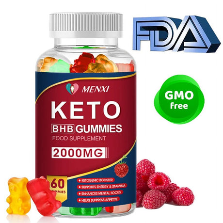 Keto ACV Gummies Advanced Weight Loss, Apple Cider Vinegar Diet Supplement, Keto+Detox Cleanse for Women Men (60 Gummies)